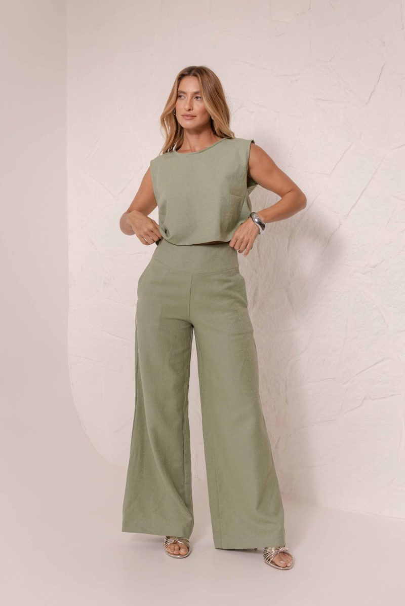 calça tambaú menta