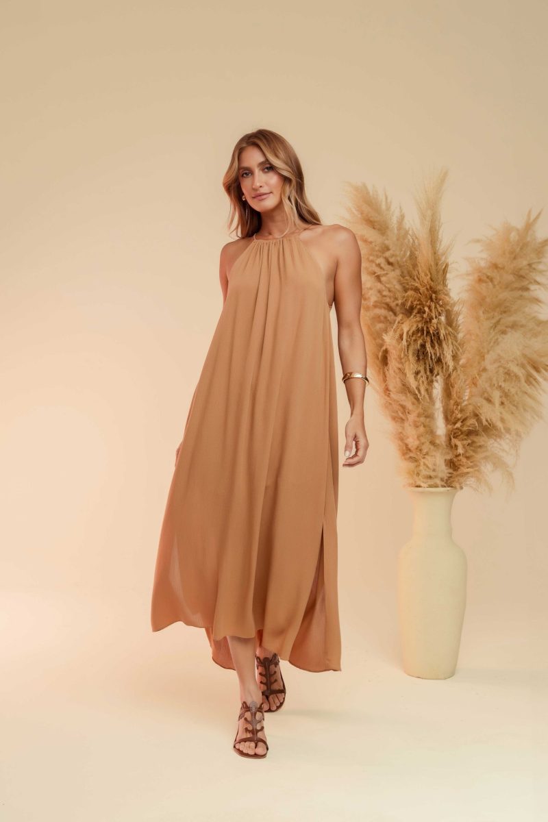 vestido moitas madeira