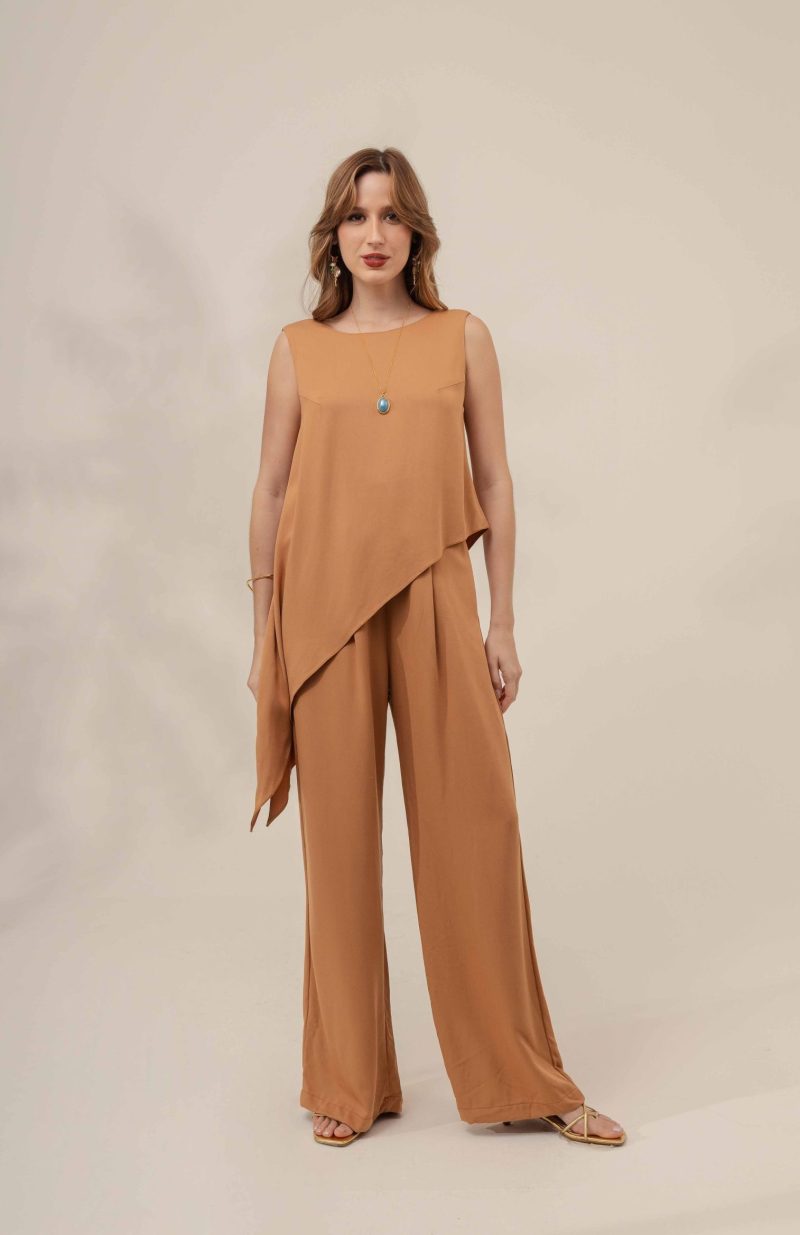 calça antunes amêndoa