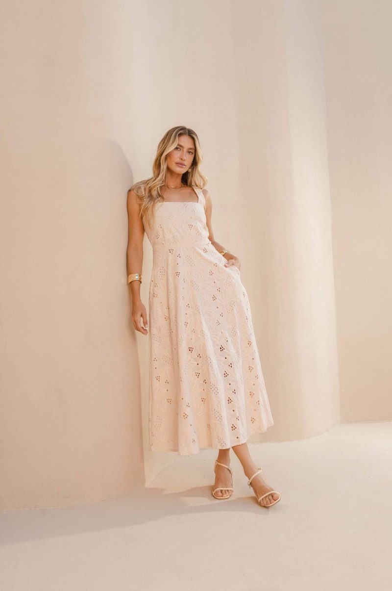 vestido cielo laise primavera