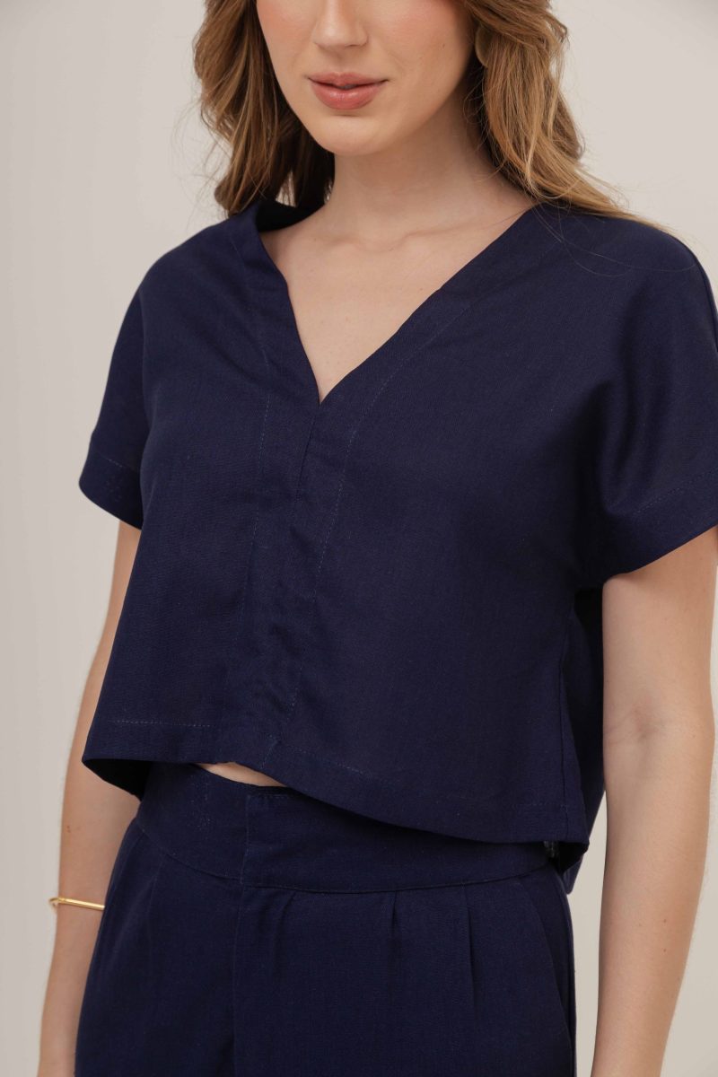blusa palmeira noite