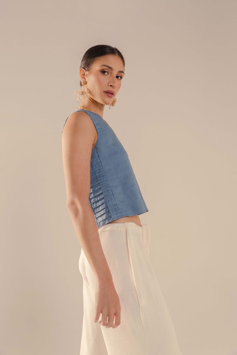 blusa cais indigo