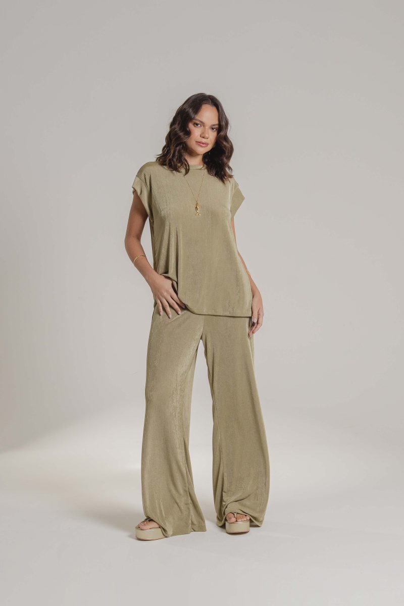 CALÇA MAYA VERDE MOSS