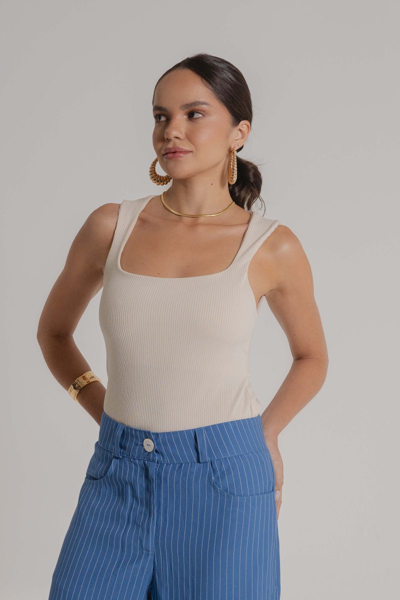 BLUSA RECANTO BAUNILHA