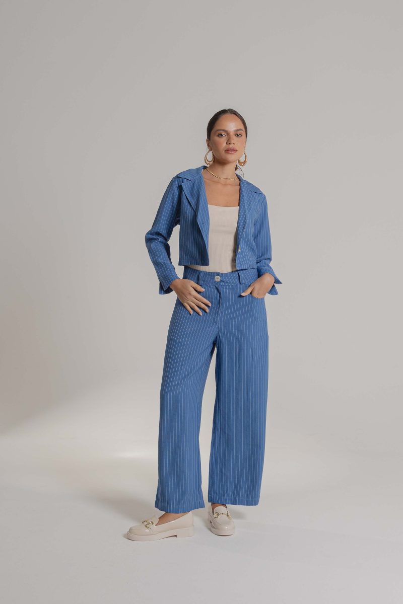 CALÇA STELLA RISCA DE GIZ
